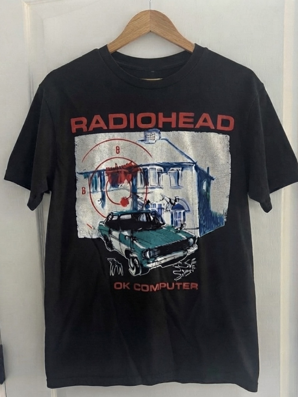 Gildan Black Radiohead OK Computer Graphic t-shirt